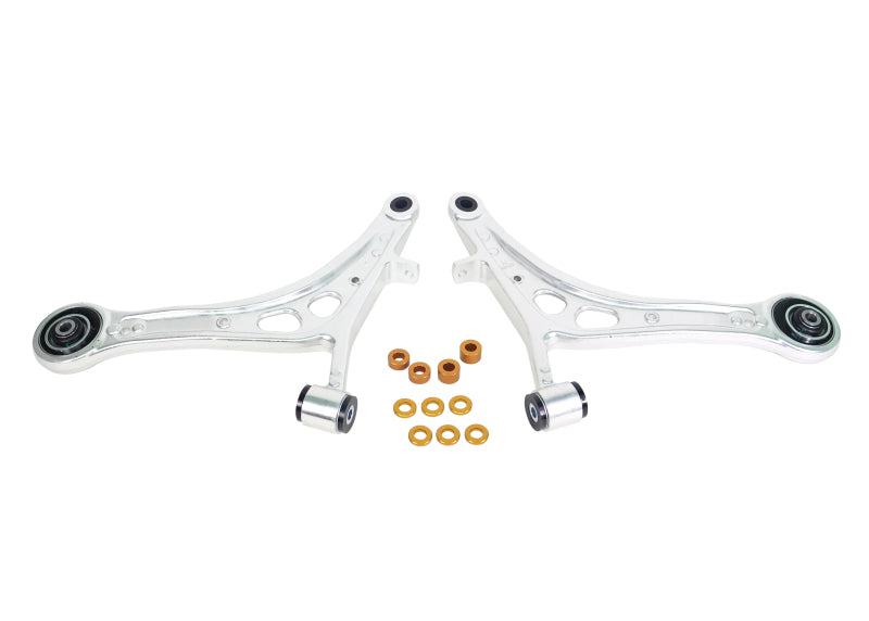 Whiteline 17-21 Subaru WRX/STI Front Lower Control Arms w/ Caster Correction - KTA407