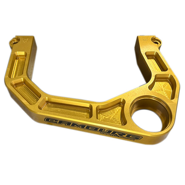 Camburg Ford Bronco 21-23 KINETIK V2 Performance Billet Uniball Upper Arms (Gold) - CAM-110214-GLD for 2021-2026 Ford Bronco