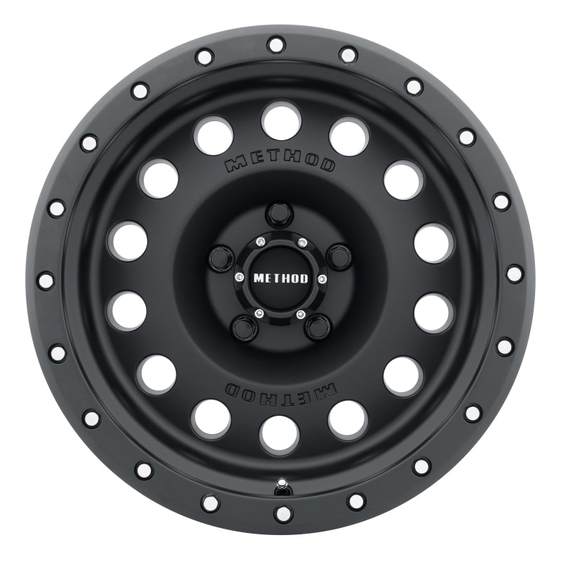 Method MR307 Hole 17x8.5 0mm Offset 5x5 94mm CB Matte Black Wheel - MR30778550500