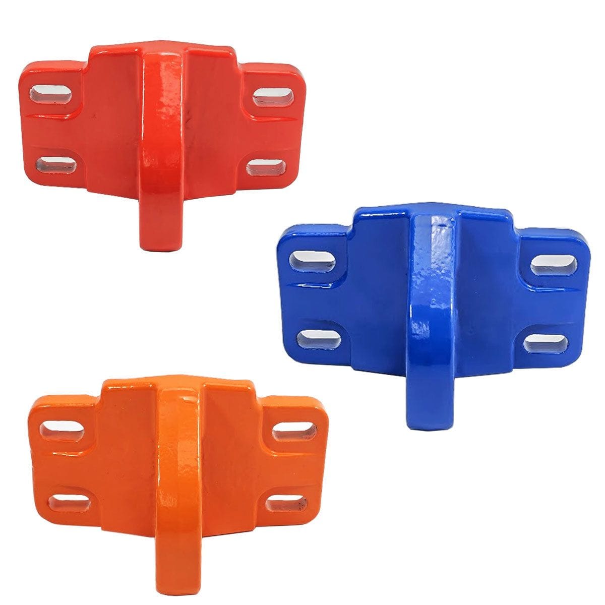 UPR - Front Tow Hook Pair Blue (fits 21-26 Ford Bronco & Raptor with HD Modular Bumper) - 2530-01