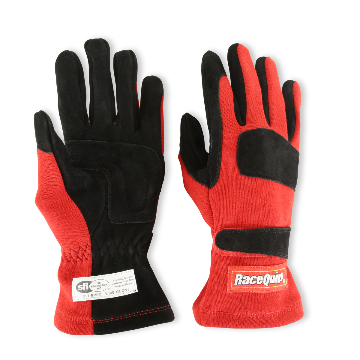 RaceQuip Red 2-Layer SFI-5 Glove - XL