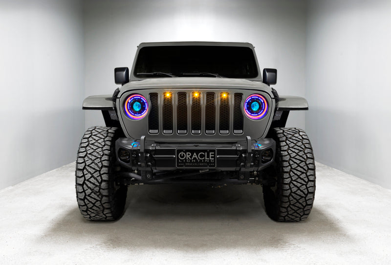 Oracle Oculus Bi-LED Projector Headlights for Jeep JL/Gladiator JT - w/ BC1 Controller SEE WARRANTY - 5839-335