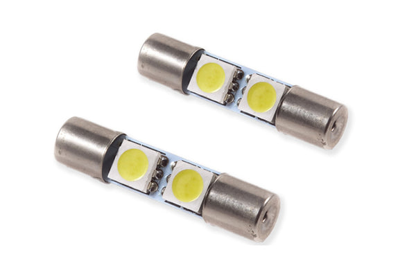 Diode Dynamics 28mm SMF2 LED Bulb Warm - White (Pair) - DD0047P for 2003-2019 Honda Pilot - front view