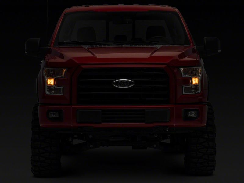 Raxiom 15-17 Ford F-150 Axial OEM Style Rep Headlights- Chrome Housing (Clear Lens) - T551345
