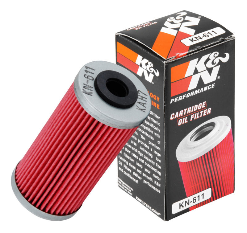 K&N Oil Filter Powersports Cartridge Oil Filter - KN-611