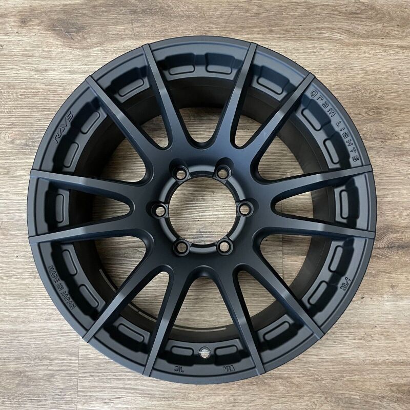 Gram Lights 57XR-X 17X8.5 -10 6-139.7 Black Graphite Wheel - WGJXP-10KB2