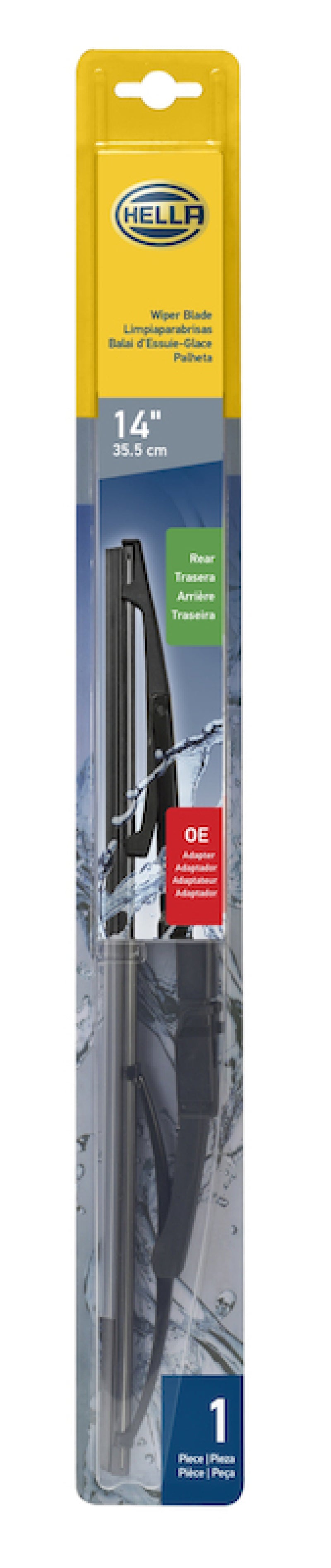 Hella Wiper Blade 14In Rear Oe Conn Sngl - 9XW398115014T