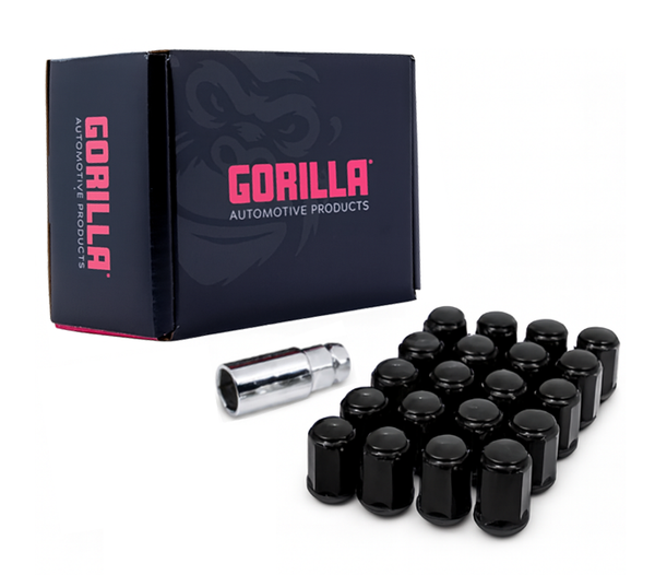 Gorilla Automotive - 5lug 12-1.25 3/4 Hex Wik Standard Blk - K5L19-12125BGR