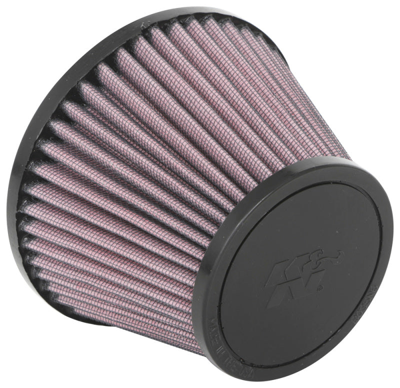 K&amp;N Universal Clamp-On Air Filter 2.375in Flg ID x 5.21875in B OD x 3.5in T OD x 3.75in H - RU-1624