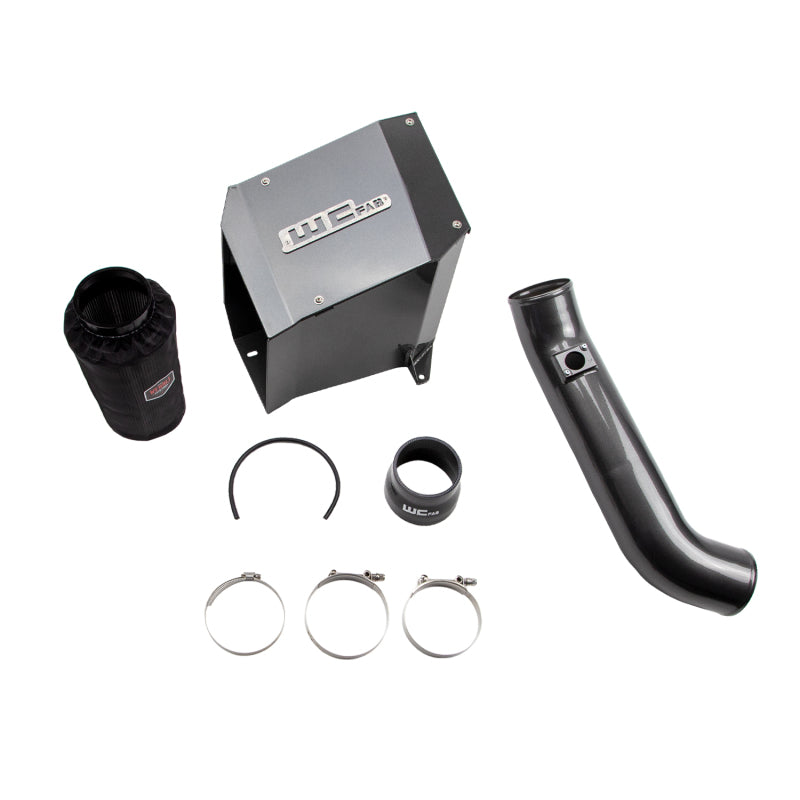 Wehrli 01-04 GM Duramax LB7 4in Intake Kit - Bengal Silver - WCF100190-BS