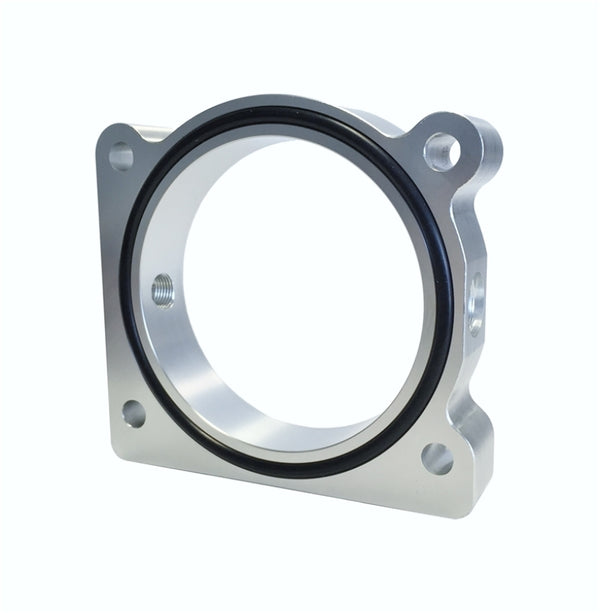 Torque Solution Throttle Body Spacer (Silver) Ford F-150 3.5L Ecoboost / 3.7L V6 - TS-TBS-028 for 2011-2022 Ford F 150