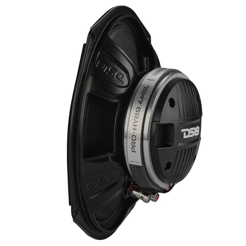 DS18 6x9 175 Watts RMS 4ohm Mid-Range Shallow Grill Included - PRO-HY69.4MSL - close-up view