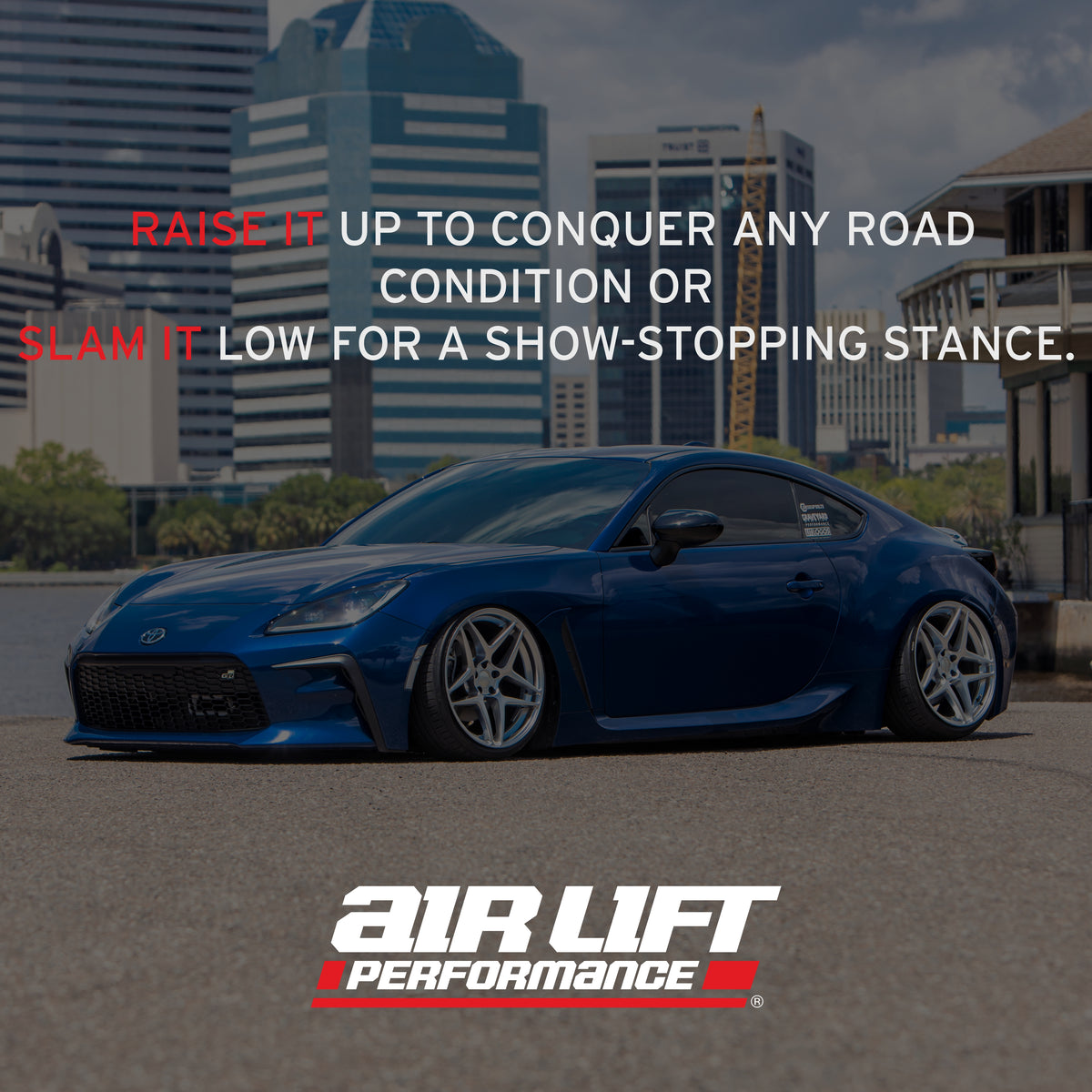 Air Lift Performance 12-25 Subaru BRZ / 12-20 Toyota GT86 Front Air Suspension Kit - 76006