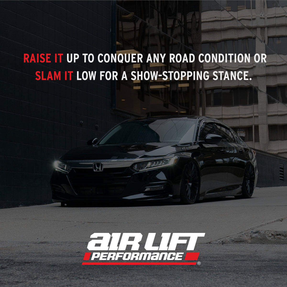 Air Lift Performance 18-25 Honda Accord Sedan Front Air Suspension Kit - 76008