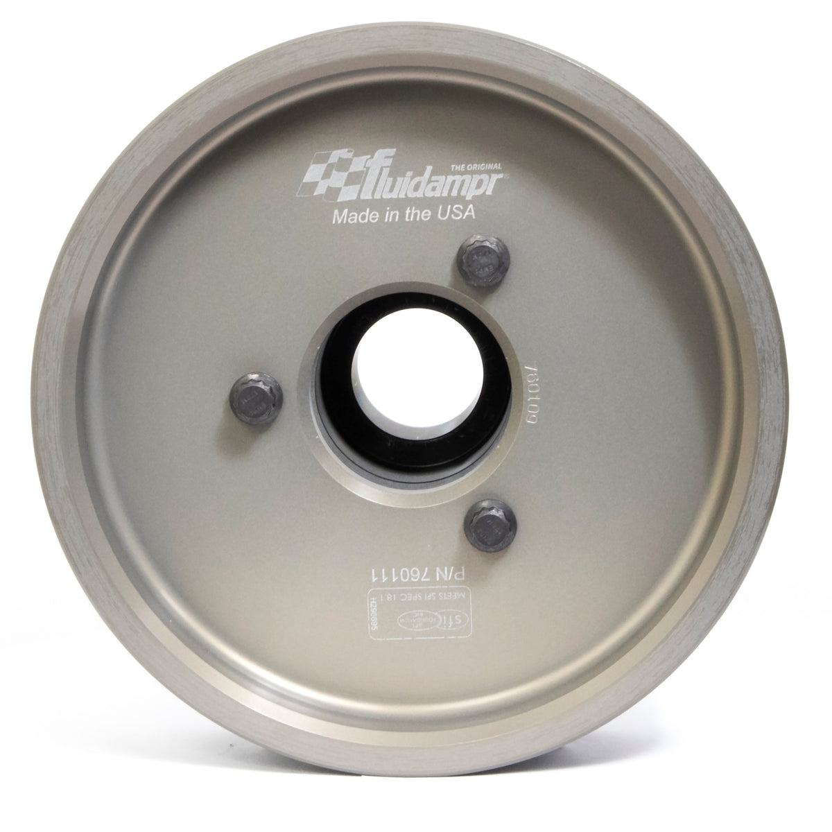 Fluidampr Chevy LS3/L99/Camaro w/ Stock Pulley Steel Internally Balanced Damper - 760111