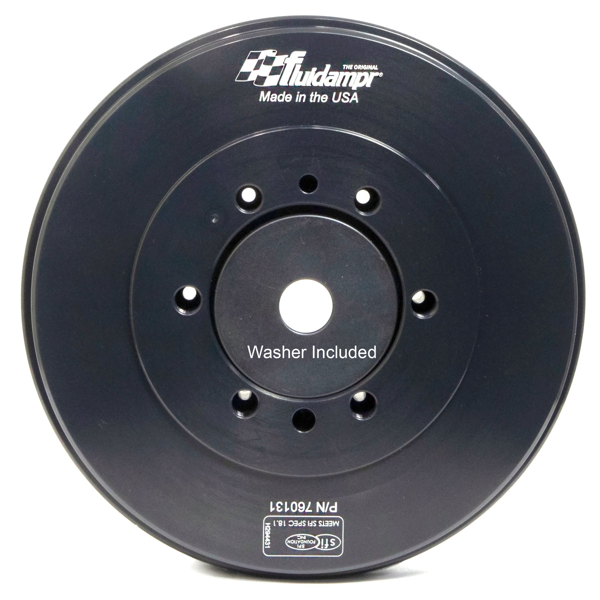 Fluidampr 01-18 GM / Chevy 6.6L Duramax Internally Balanced Damper - Harmonic Balancer - 760131