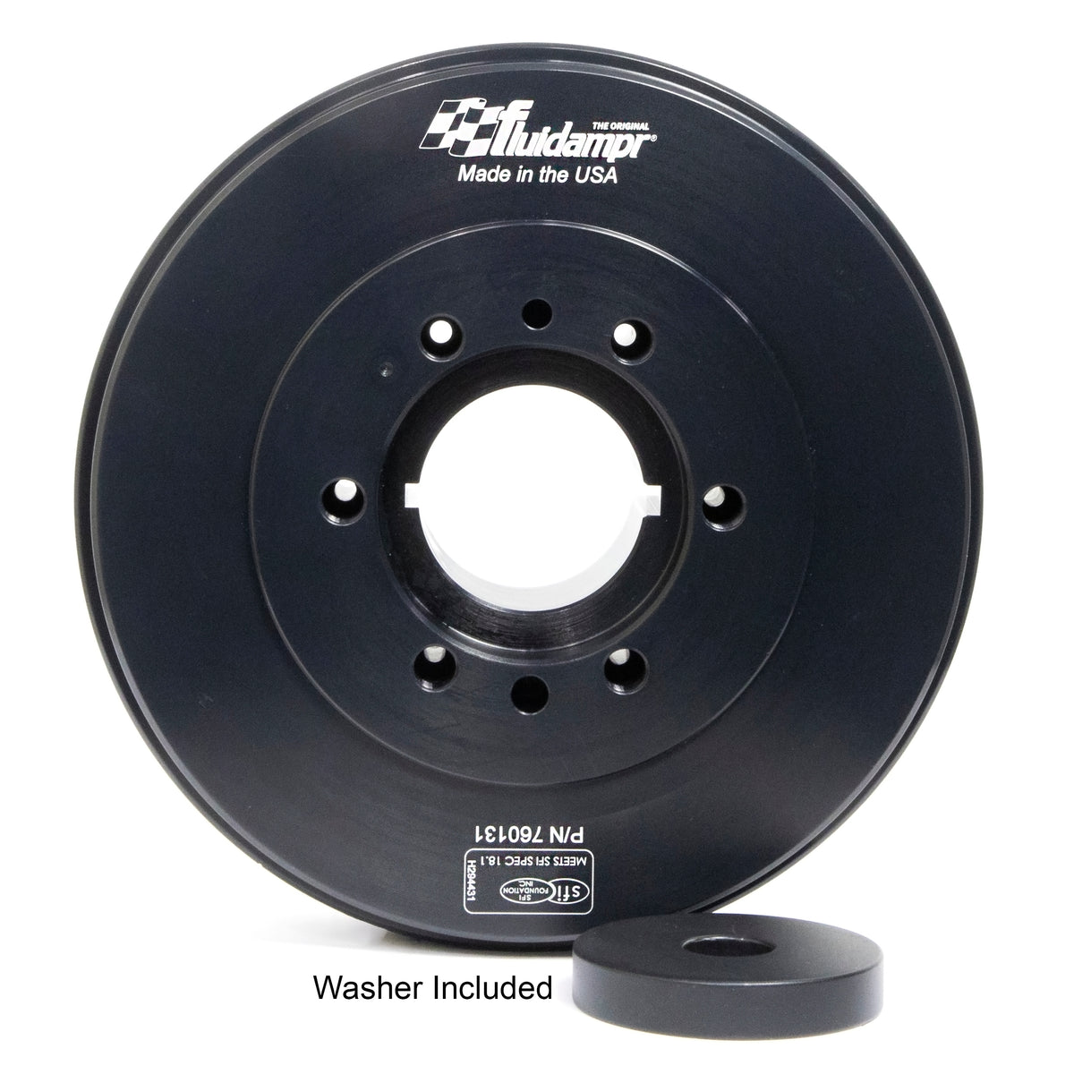 Fluidampr 01-18 GM / Chevy 6.6L Duramax Internally Balanced Damper - Harmonic Balancer - 760131