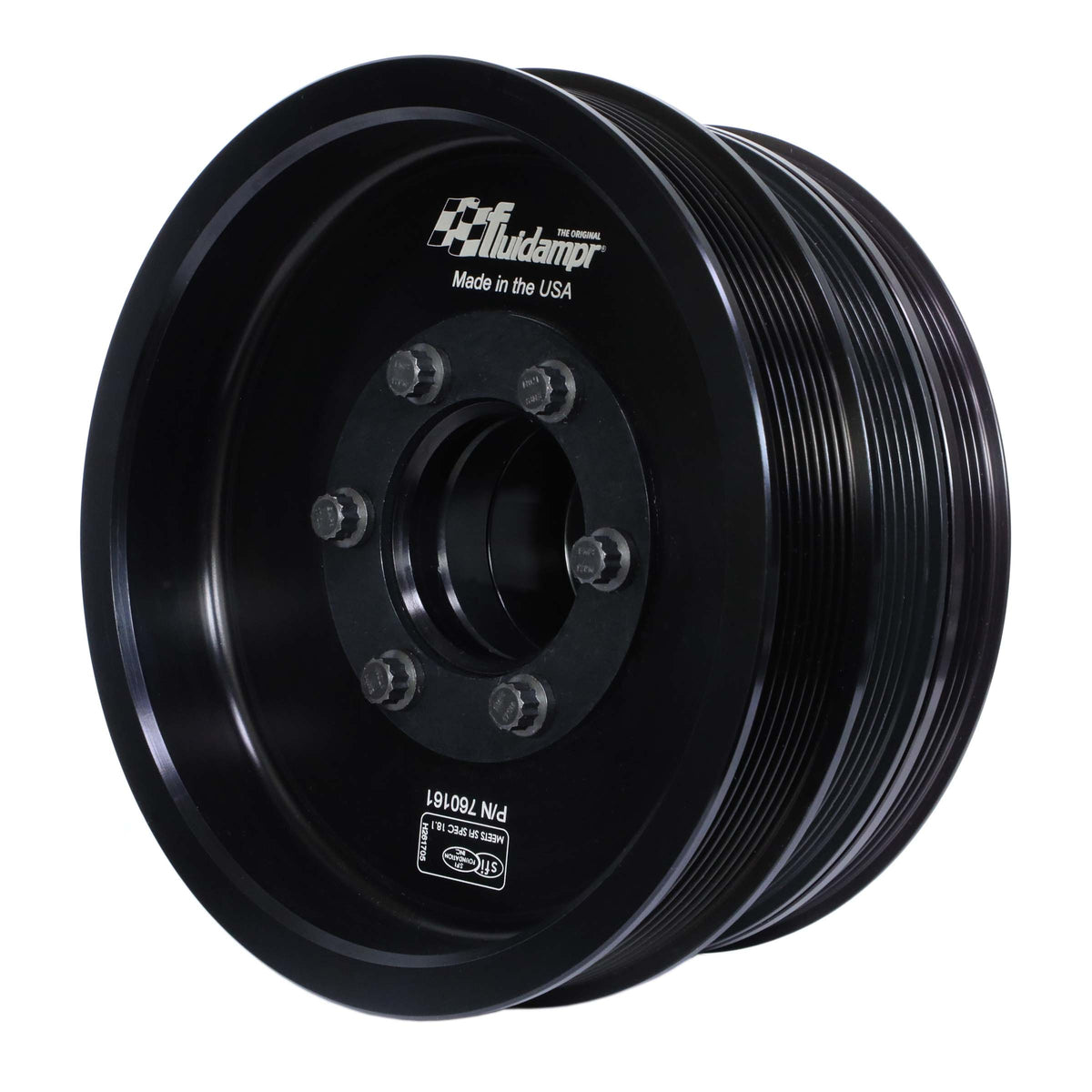 Fluidampr 17-22 Chevrolet Camaro ZL1 6.2L LT4 Supercharged Steel Internally Balanced Damper - 760161