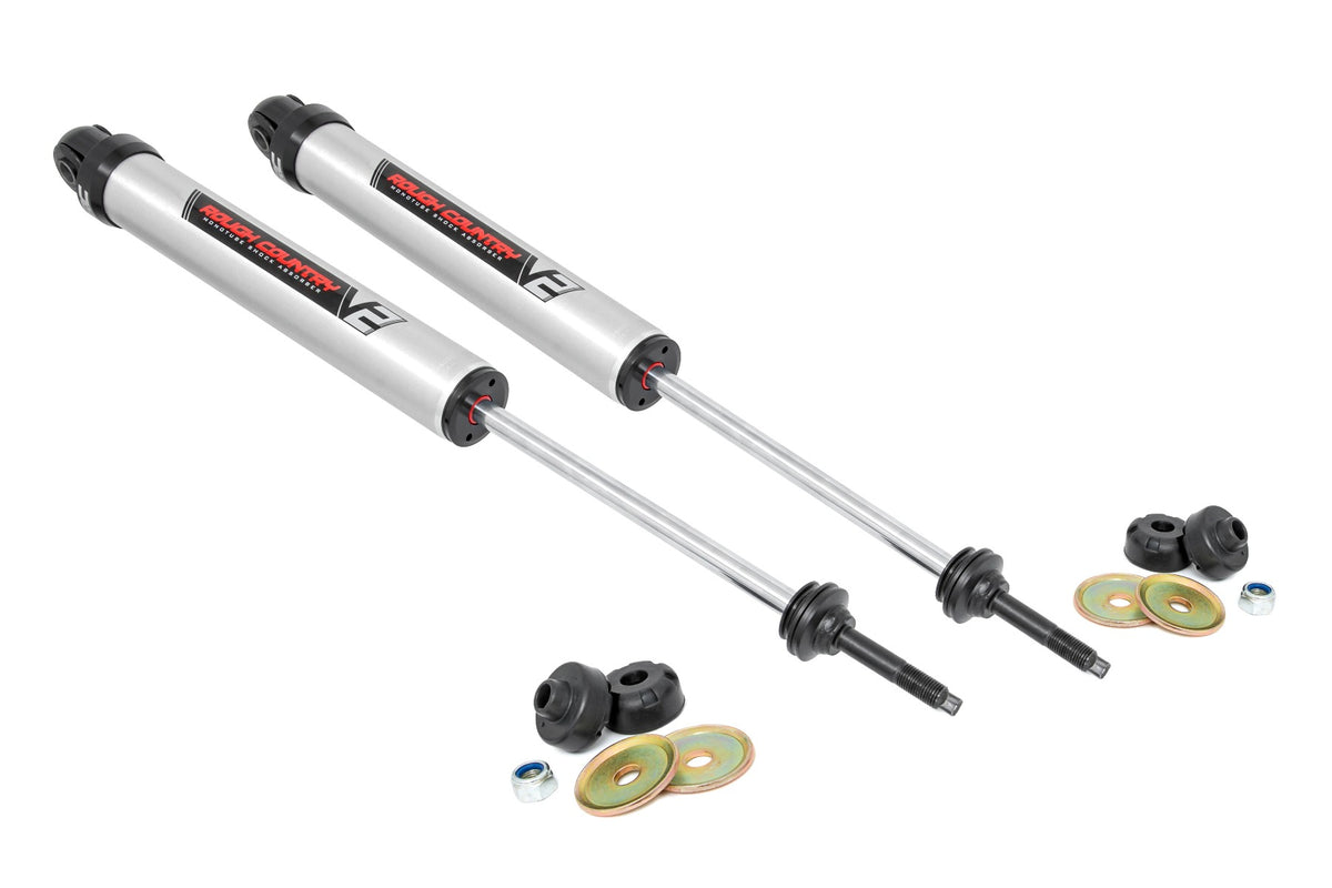 Rough Country - V2 Front Shocks - 2.5" - Ram 2500 (10-13)/3500 (10-25) 4WD - 760800_B