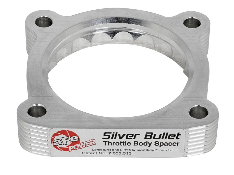 aFe Silver Bullet Throttle Body Spacers TBS 10-16 Nissan Patrol (Y62) V8-5.6L (320hp) - 46-36003