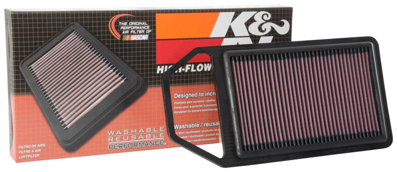 K&amp;N 15-18 Suzuki Baleno L4-1.2L F/I Replacement Drop In Air Filter - 33-3114
