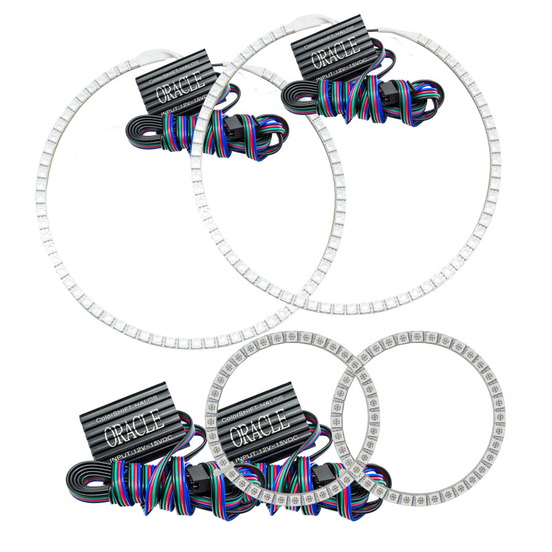 Oracle Volkswagen Touareg 05-06 Halo Kit - ColorSHIFT w/o Controller SEE WARRANTY - 2529-334