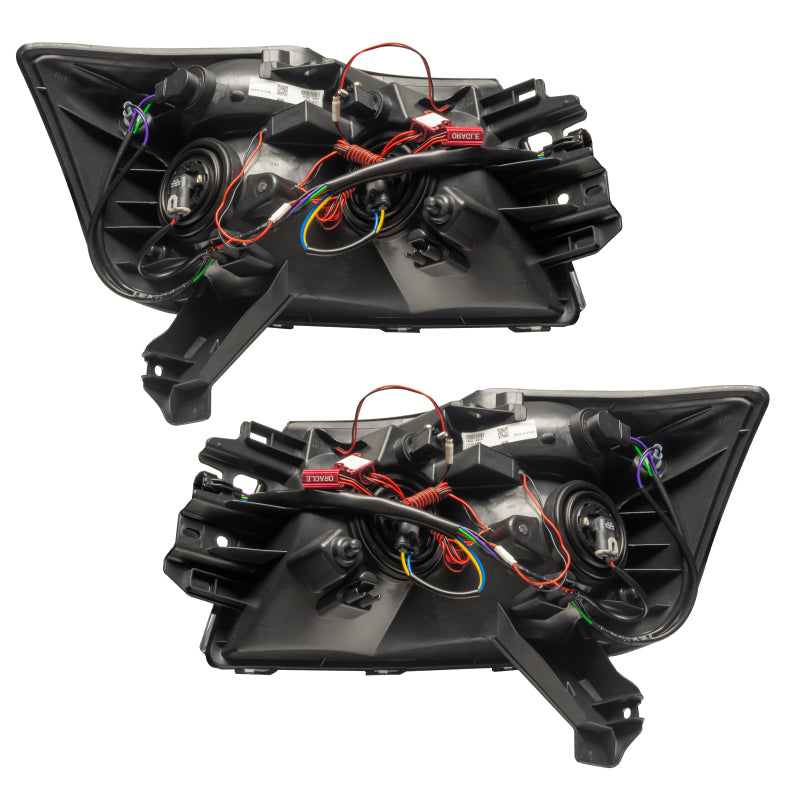 Oracle Lighting 08-15 Nissan Armada Pre-Assembled LED Halo Headlights -Red SEE WARRANTY - 8106-003