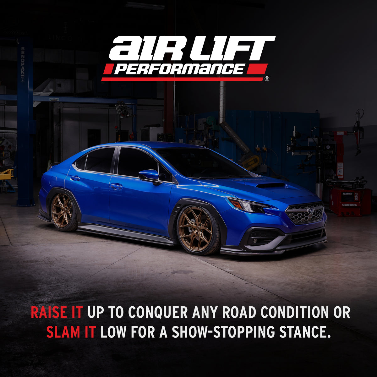 Air Lift Performance 15-21 Subaru WRX (VA) / 15-21 Subaru WRX STI (VA) Rear Air Suspension Kit - 76501