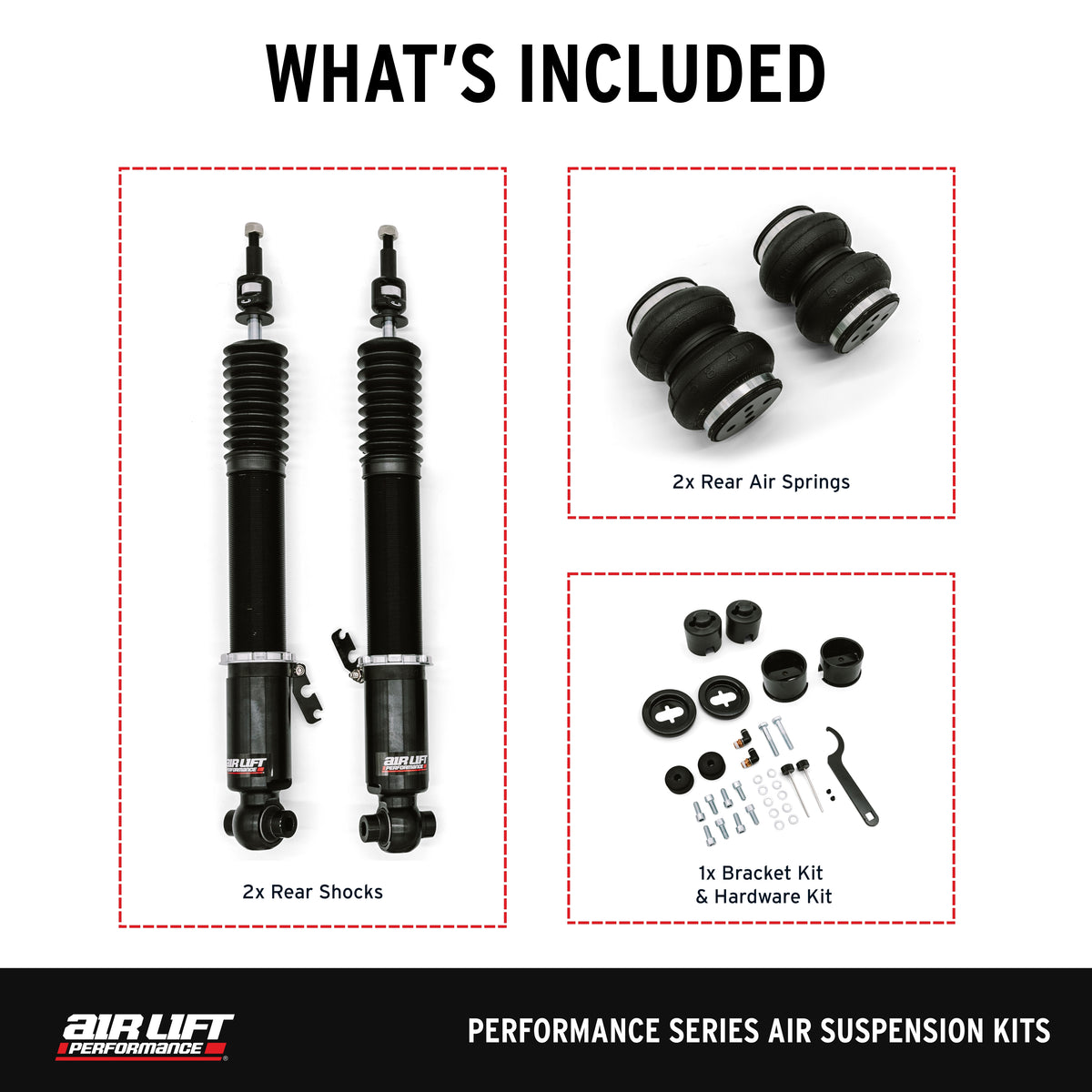 Air Lift Performance 20-24 Toyota GR Supra / 19-24 BMW Z4 (G29) Air Suspension Rear Kit - 76512
