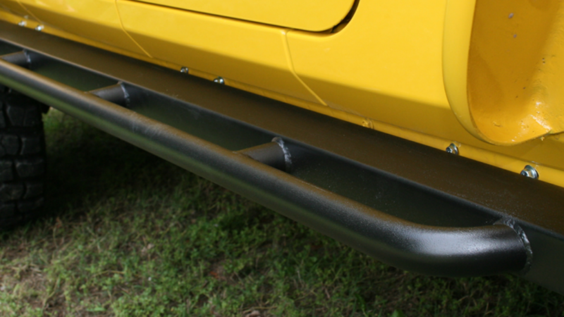Body Armor 4x4 97-06 Jeep Wrangler TJ Rockcrawler Side Steps - TJ-4121
