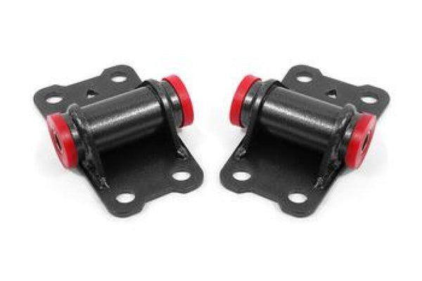BMR 82-92 F-Body Motor Mount Kit Lower Poly - Black Hammertone - MM332H by BMR Suspension