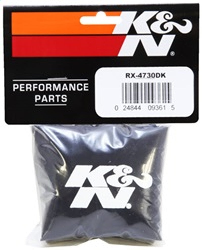 K&amp;N Drycharger Air Filter Wrap Black RX-4730 - RX-4730DK