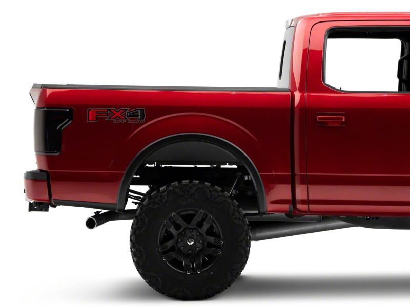 Raxiom 15-17 Ford F-150 Axial Series LED Tail Lights- Blk Housing (Smoked Lens) - T569481