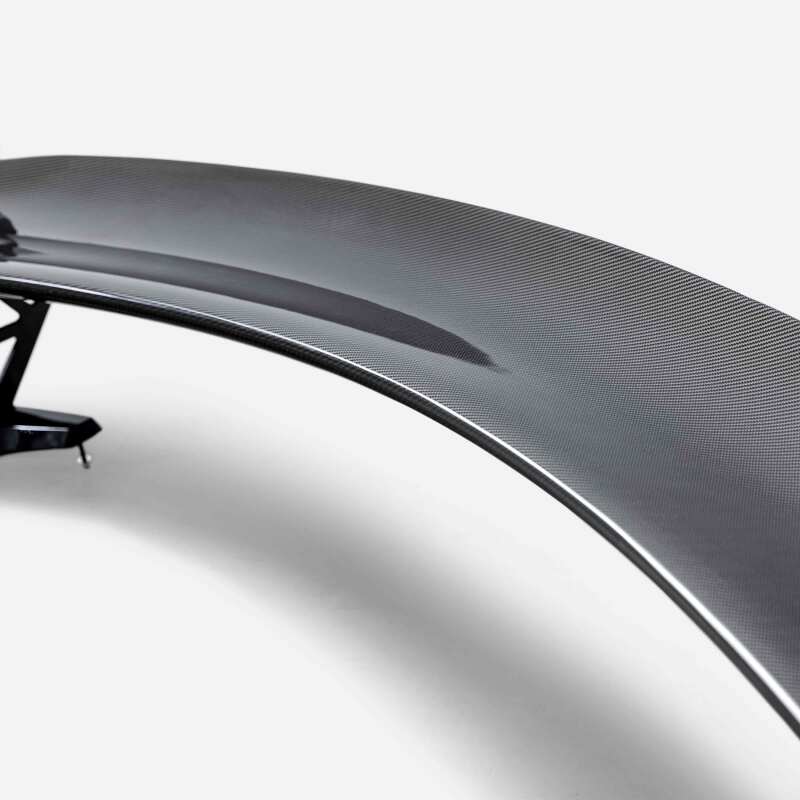 Anderson Composites 20-23 Ford Mustang Shelby GT500 Carbon Fiber Rear Spoiler - High Profile - AC-RS20FDMU500-HW