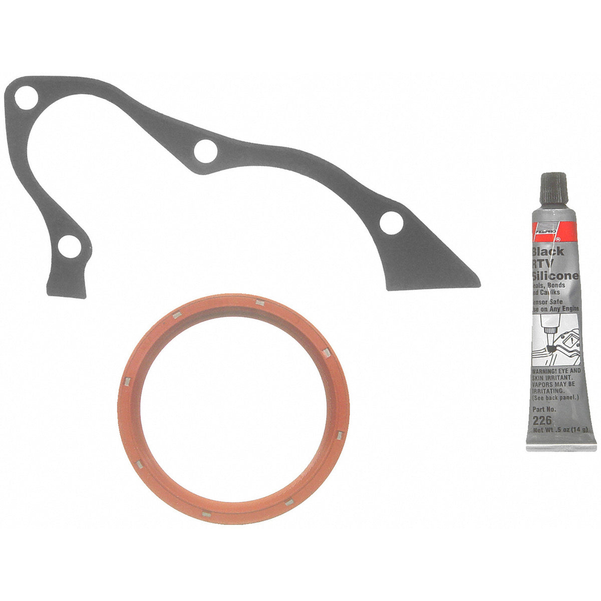 Fel-Pro Ford Fiesta BS 16071 Engine Crankshaft Seal Kit - BS16071 for 1978-1980 Ford Fiesta - front view