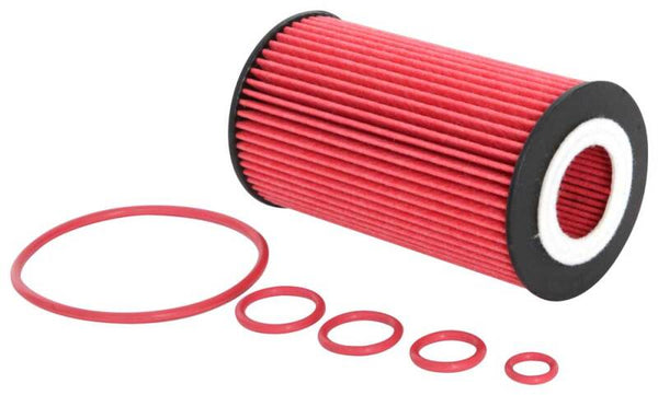 K&N 2014 Mercedes-Benz G550 5.5L Oil Filter - HP-7004 for 1998-2012 Mercedes Benz C Class - front view
