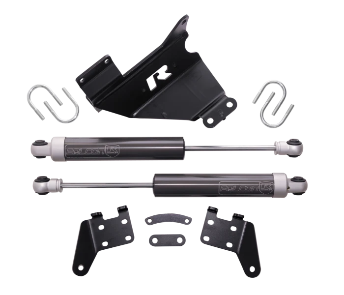 ReadyLift - Dual Steering Stabilizer with Falcon - 77-13220