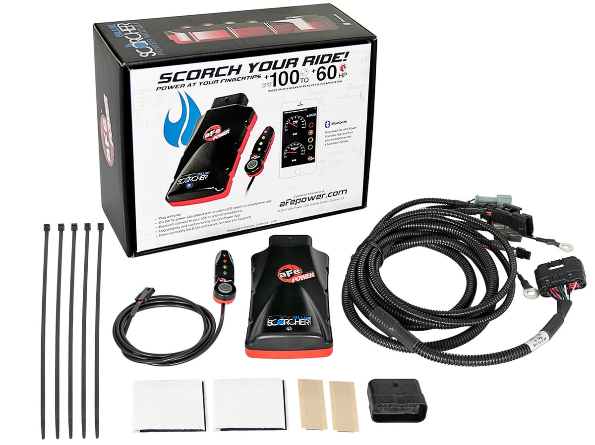 aFe Scorcher Blue Bluetooth Capable Power Module - 16-18 BMW M2 (F87) L6-3.0L (t) N55 - 77-86317