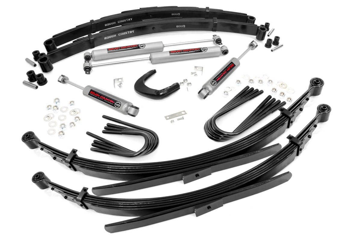 4 Inch Lift Kit | Rear Springs | Chevy/GMC C10/K10 C15/K15 Truck/Half-Ton Suburban/Jimmy (77-91)