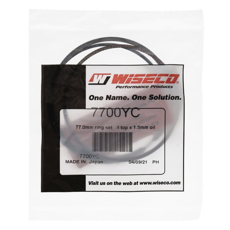 Wiseco 77.00mm Ring Set .8 x 1.5mm - 7700YC