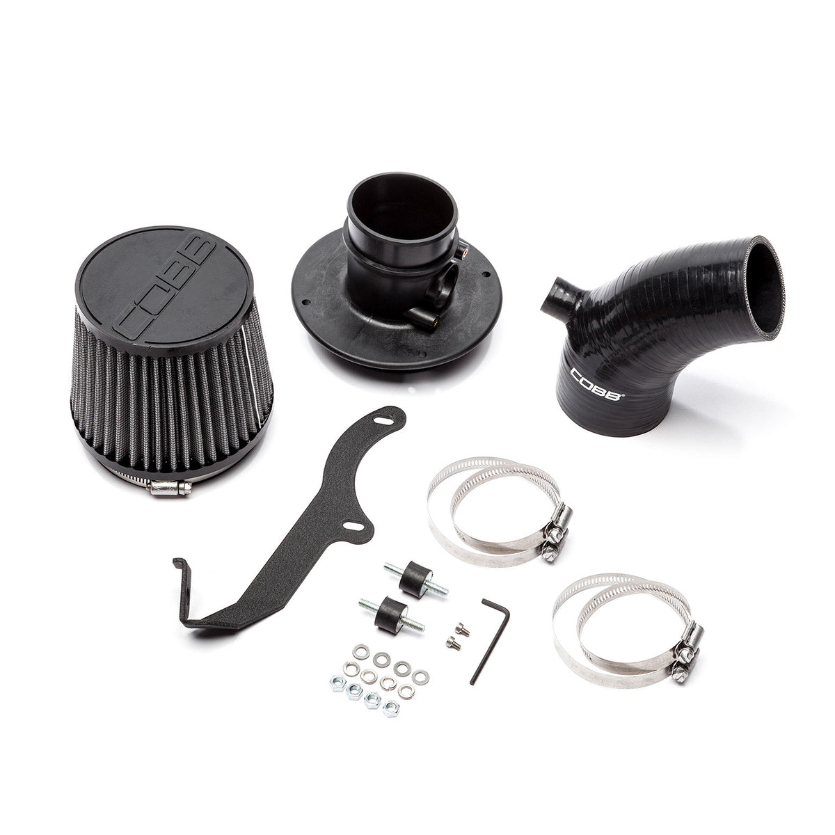 Cobb 10-13 Mazdaspeed3 Gen2 Intake + Airbox - Black - MAZ00202IA-BK