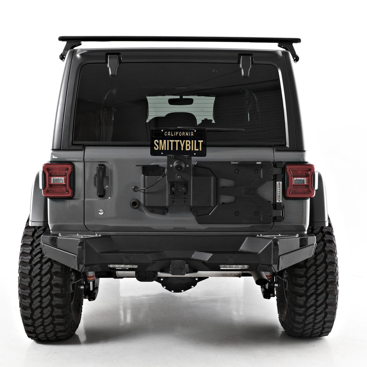 SmittyBilt - JL HD Pivot Tire Carrier - SB7743