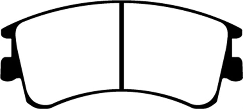 EBC 03-05 Mazda 6 2.3 Yellowstuff Front Brake Pads - DP41465R