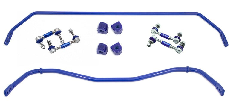 SuperPro 2016 Mazda MX-5 Miata Sport Front / Rear 24mm F/16mm R Adjustable Sway Bar &amp; End Link Set - RCMX5089KIT
