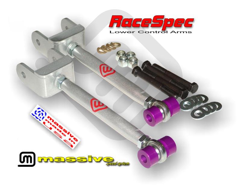 Massive Speed RaceSpec Series Rear Adjustable Upper Control Arms 64-67 GM A Body - Massive Speed System