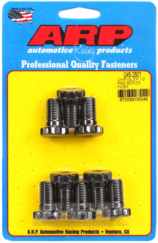 ARP Chrysler 1/2 Pro Series Flywheel Bolt Kit - 245-2801