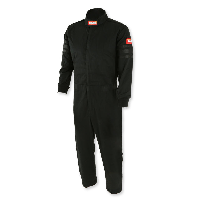RaceQuip Black Trim SFI-1 JR. Suit - Kids XXL - 1959997RQP