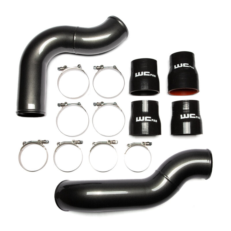 Wehrli 25-26 Cummins 6.7L High Flow Intake Bundle Kit Stage 1 - WCFab Grey - WCF100874-GRY