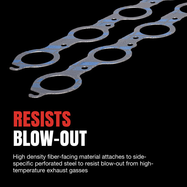 Fel-Pro 1409 Exhaust Manifold Gasket Set - front view