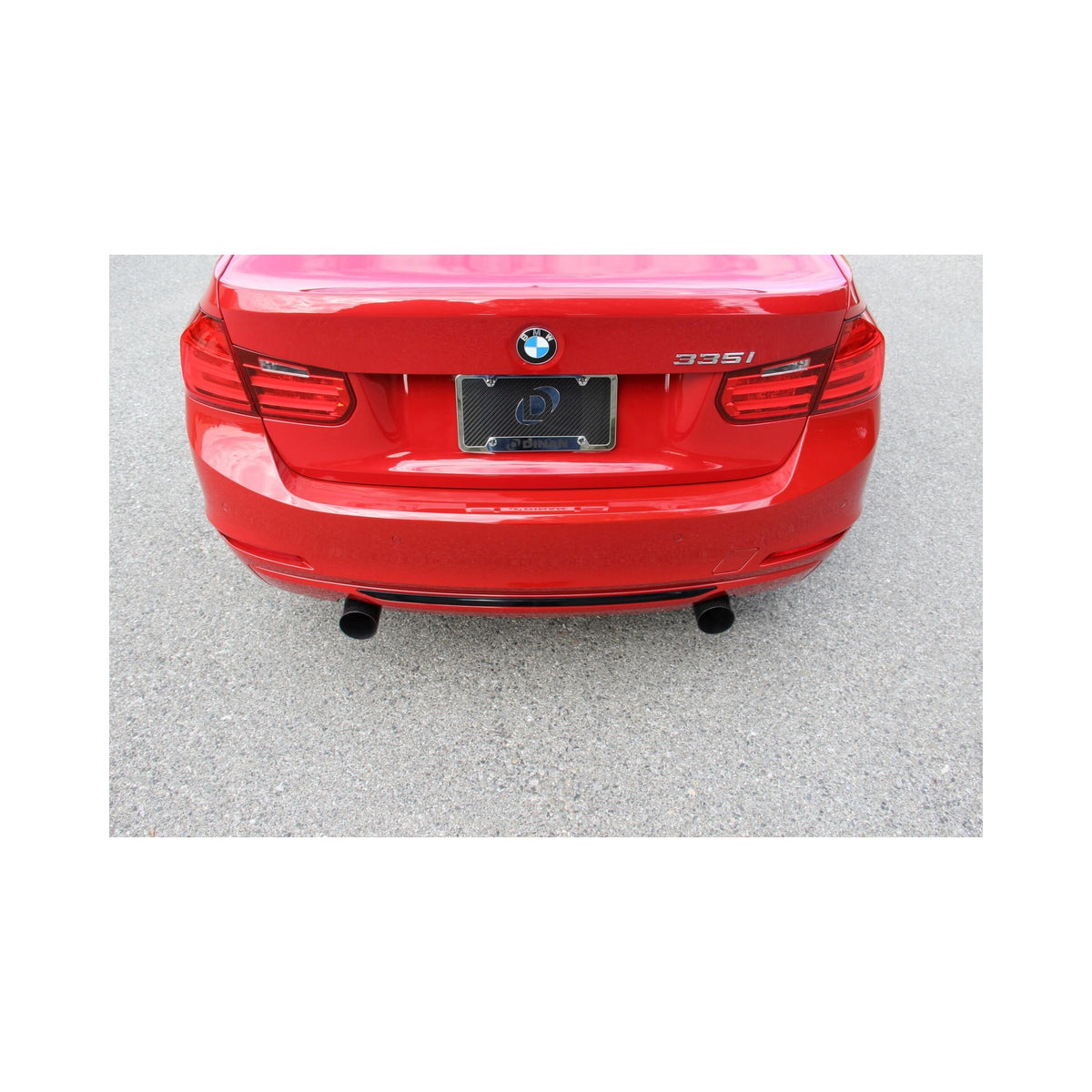 Dinan - Free Flow Axle-Back Exhaust - 2012-2016 BMW 335i/435i - D660-0045-BLK